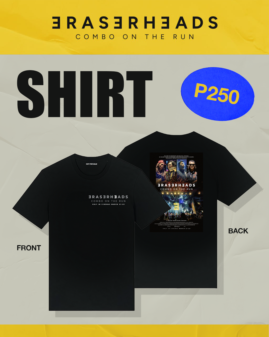 Eraserheads - Combo on the Run Shirt